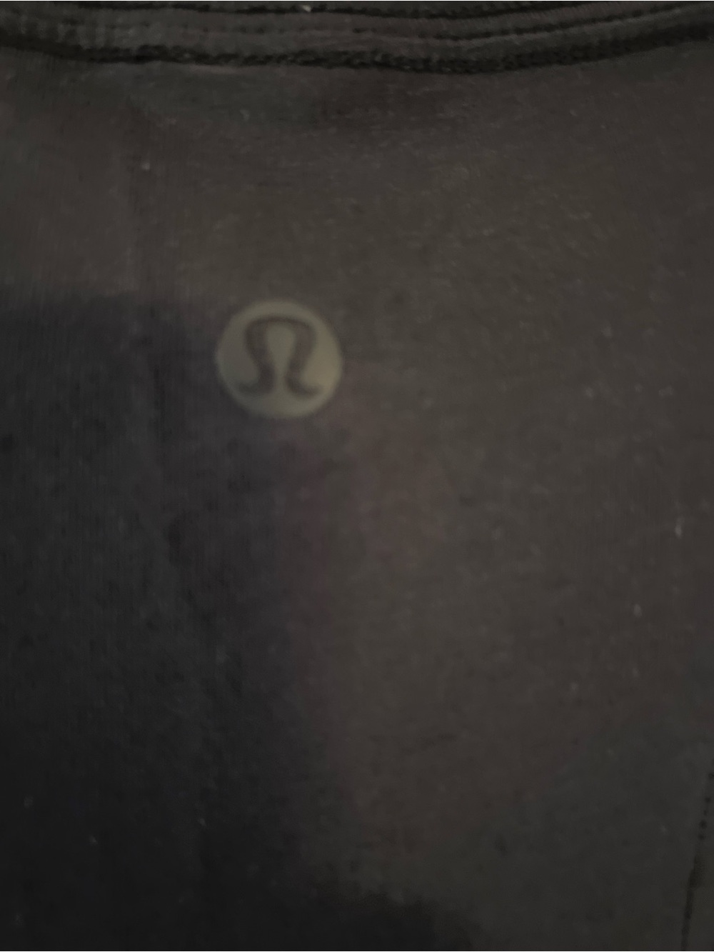 NWT lululemon Love Tank Black Pima Cotton Size 10 - Picture 4 of 4